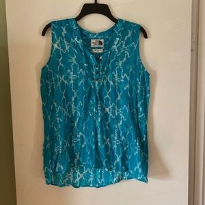 North Face tie-dye tank top
